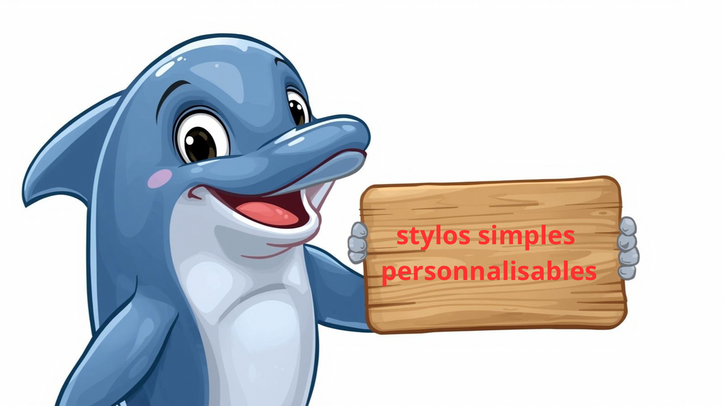 Stylo simple sans figurine