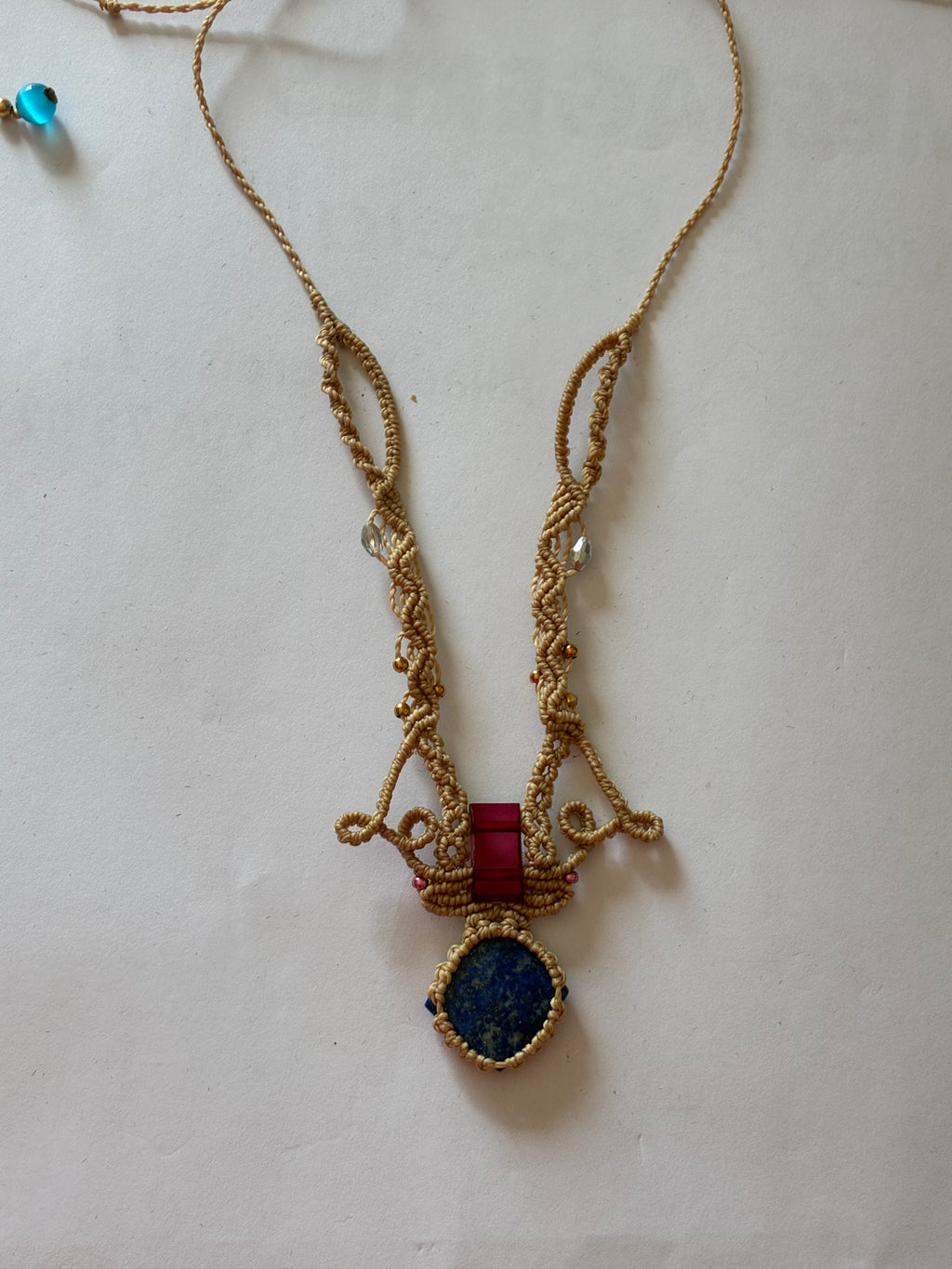 Collier macramé